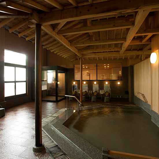 金沢犀川温泉の大浴場